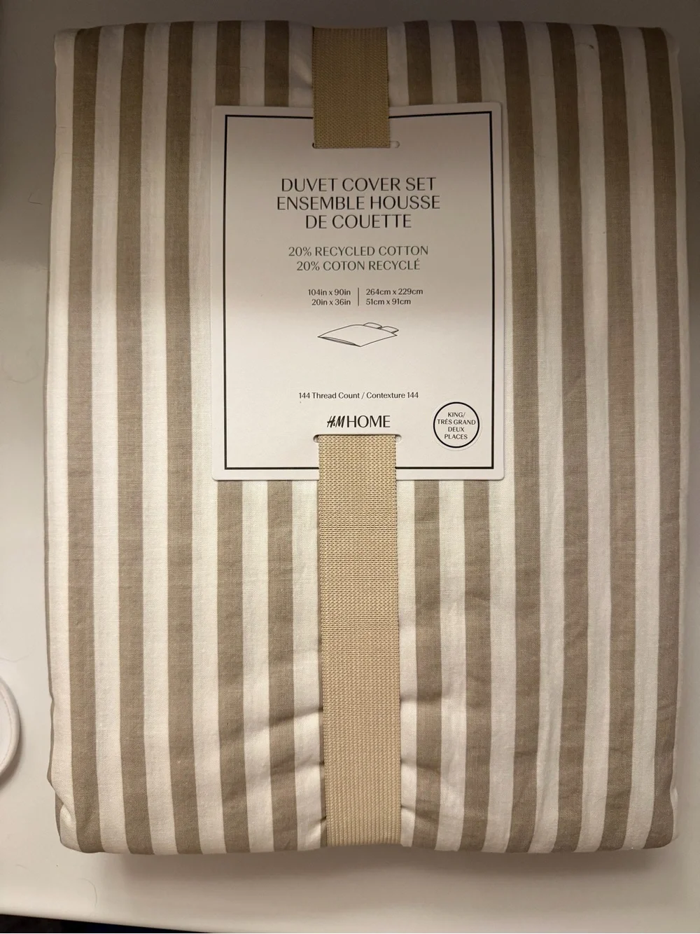 H&M striped king